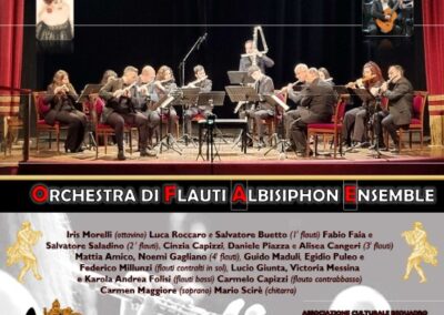Stagione concertistica Città di Bagheria “Albisiphon Ensamble” – Domenica 29 ottobre 2023 ore 19,00