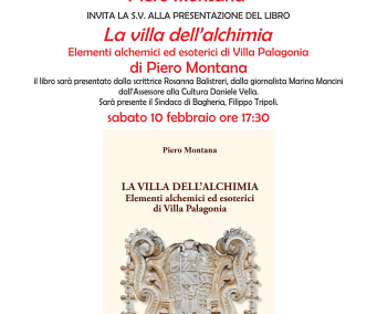 Presentación del libro: “La Villa de la alquimia. Elementos alquímicos y esotéricos de Villa Palagonia” de Piero Montana – Sábado 10 de febrero a las 17.30 horas