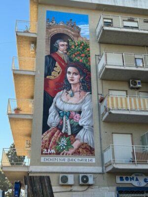 Inauguration de « Domina Bacharia », la cinquième peinture murale de l’exposition – Lundi 5 Février à 10 heures