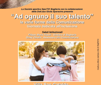 “To each his talent: the various forms of Communication.” Day dedicated to Inclusion at villa San Cataldo – Saturday, April 6, 2024