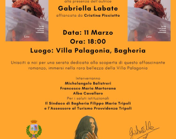 At Villa Palagonia book presentation: “Nudi” by Gabriella Labate. Proceeds from the sale of the book presentation in Bagheria will be donated to Biagio Conte’s Hope and Charity Mission – Monday, March 11, 2024, at 6 p.m.