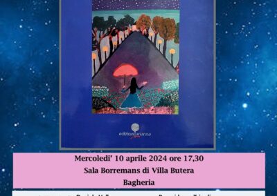 Präsentation des Buches „Die große verlorene Liebe“ in der Villa Butera – Mittwoch, 10. April 2024