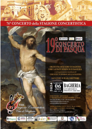 19° Concerto di Pasqua diretto da Salvatore Di Blasi – Sabato 6 Aprile 2024