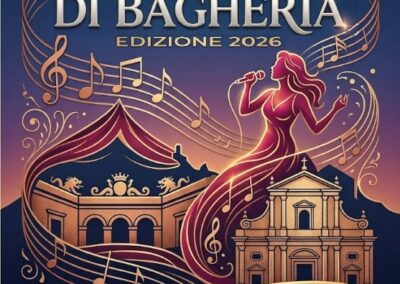 Al via il “Premio Canoro Città di Bagheria”: 25 talenti in gara, grande giuria e ospiti d’eccezione come i Santi Francesi e Roberto Lipari – Dal 26 al 27 settembre 2026