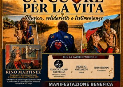“Un Cuore per la Vita”: musica e solidarietà a Bagheria con Rino Martinez – Sabato 12 settembre 2026