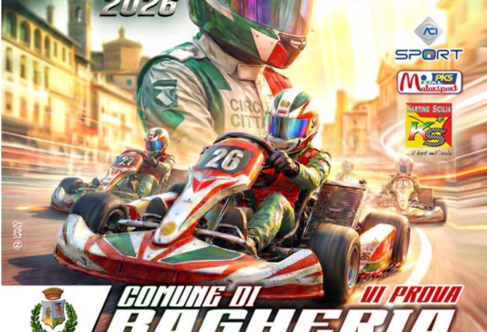 Gara automobilistica “VI Prova Circuiti Cittadini 2026”: al via la manifestazione di Karting. Tutte le modifiche alla viabilità e ai divieti di sosta dal 16 al 19 ottobre